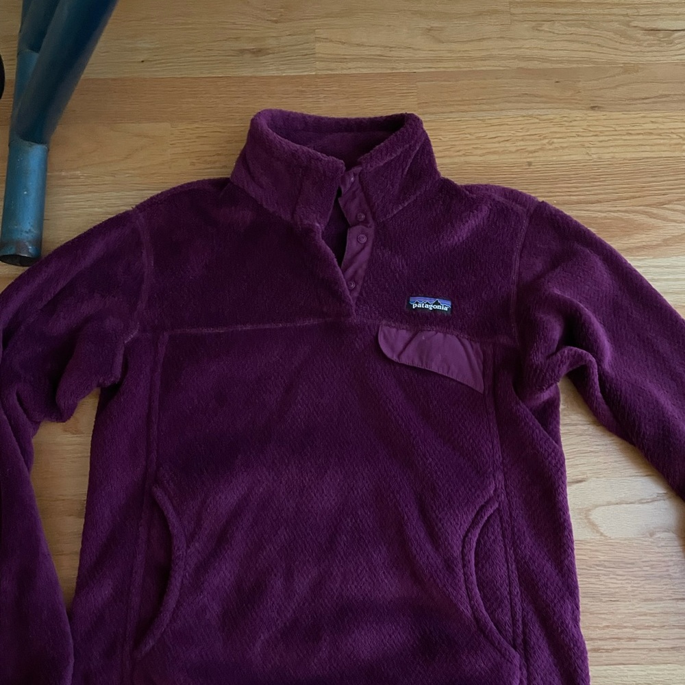 Purple Patagonia jacket